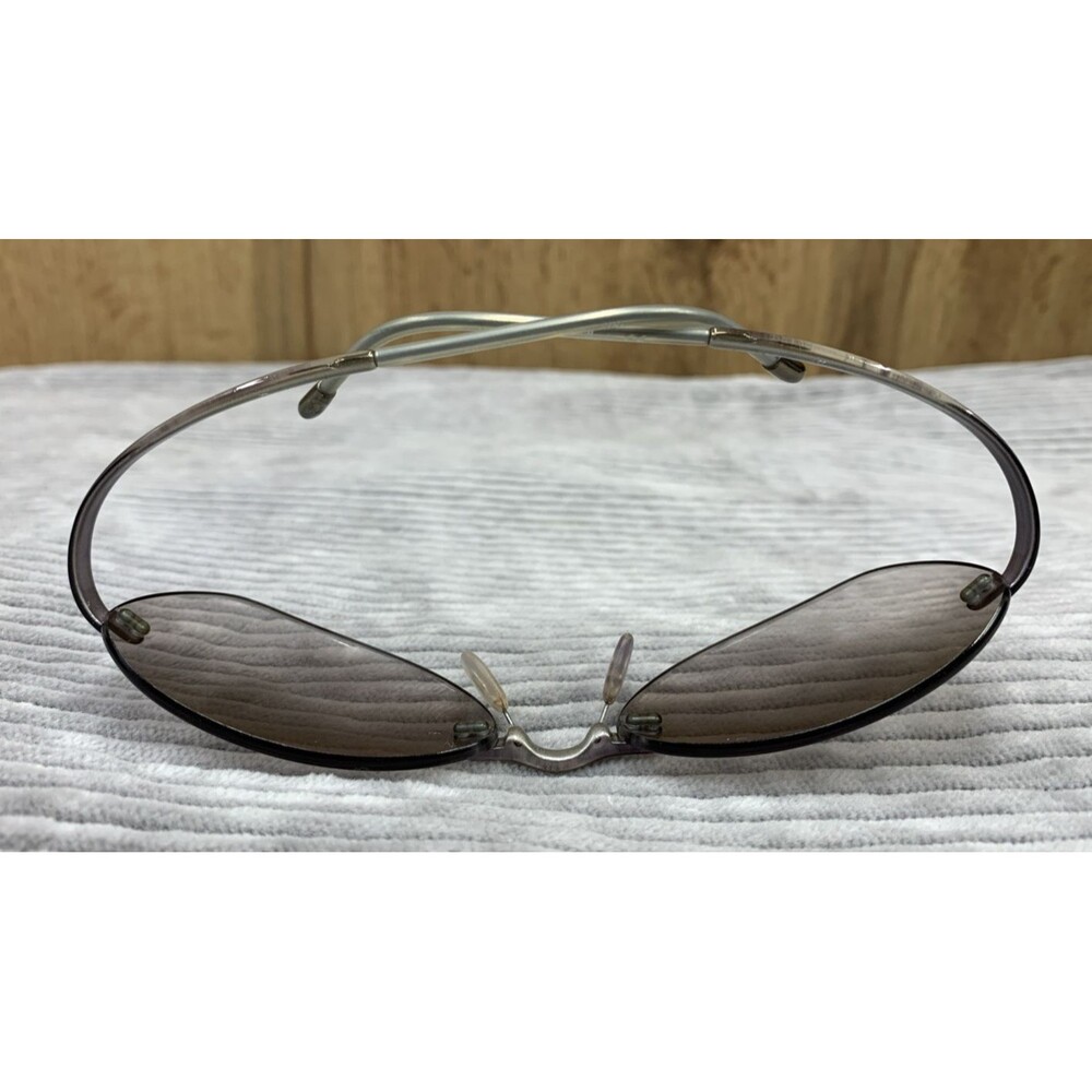 Silhouette SPX M 3172 6101 Rimless Sunglasses Austria Y2K w/ Case - Picture 11 of 13